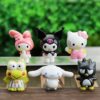 Lot de 6 Figurines Hello Kitty