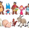 Figurines Jouet Figurines Masha et Michka