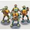 Lot de 4 Figurines Tortues Ninja