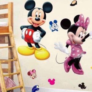 Sticker mickey minnie